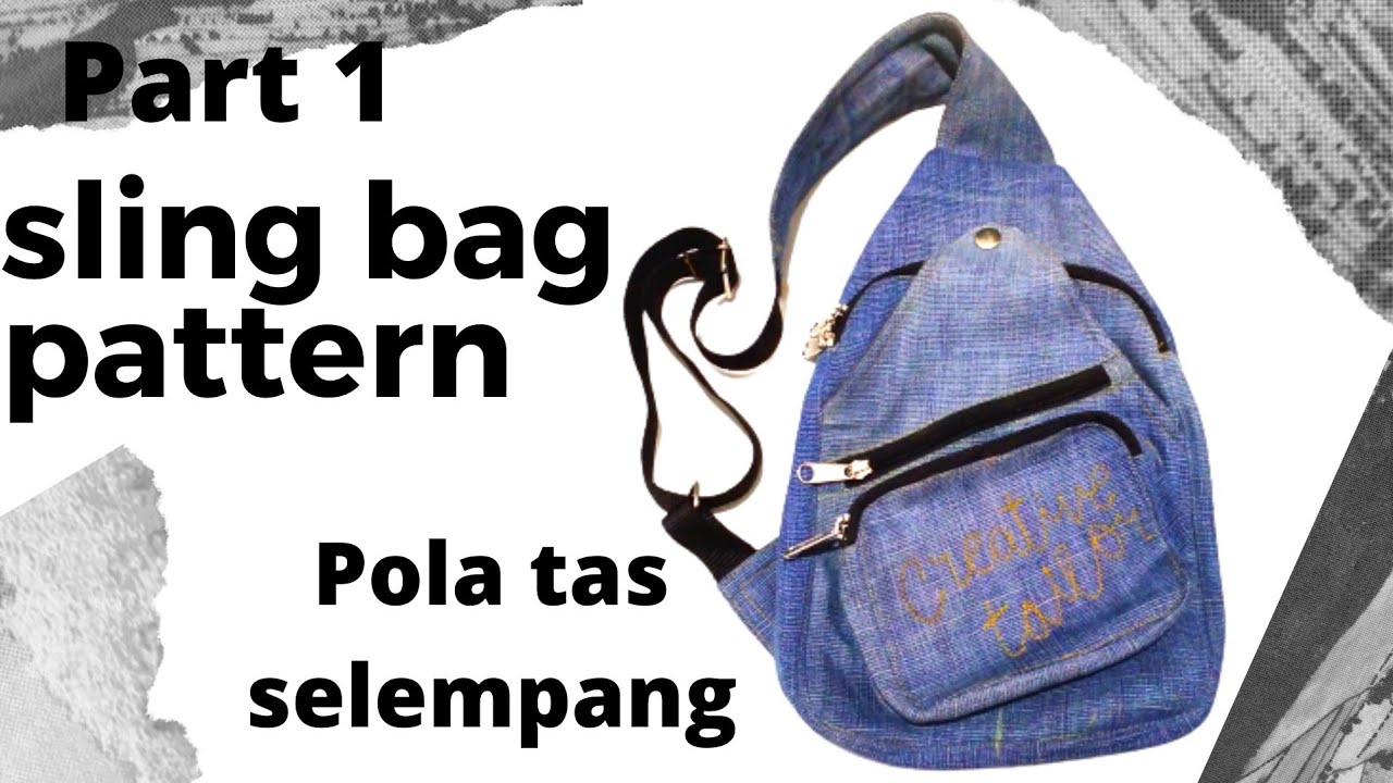 Detail Pola Tas Selempang Nomer 27