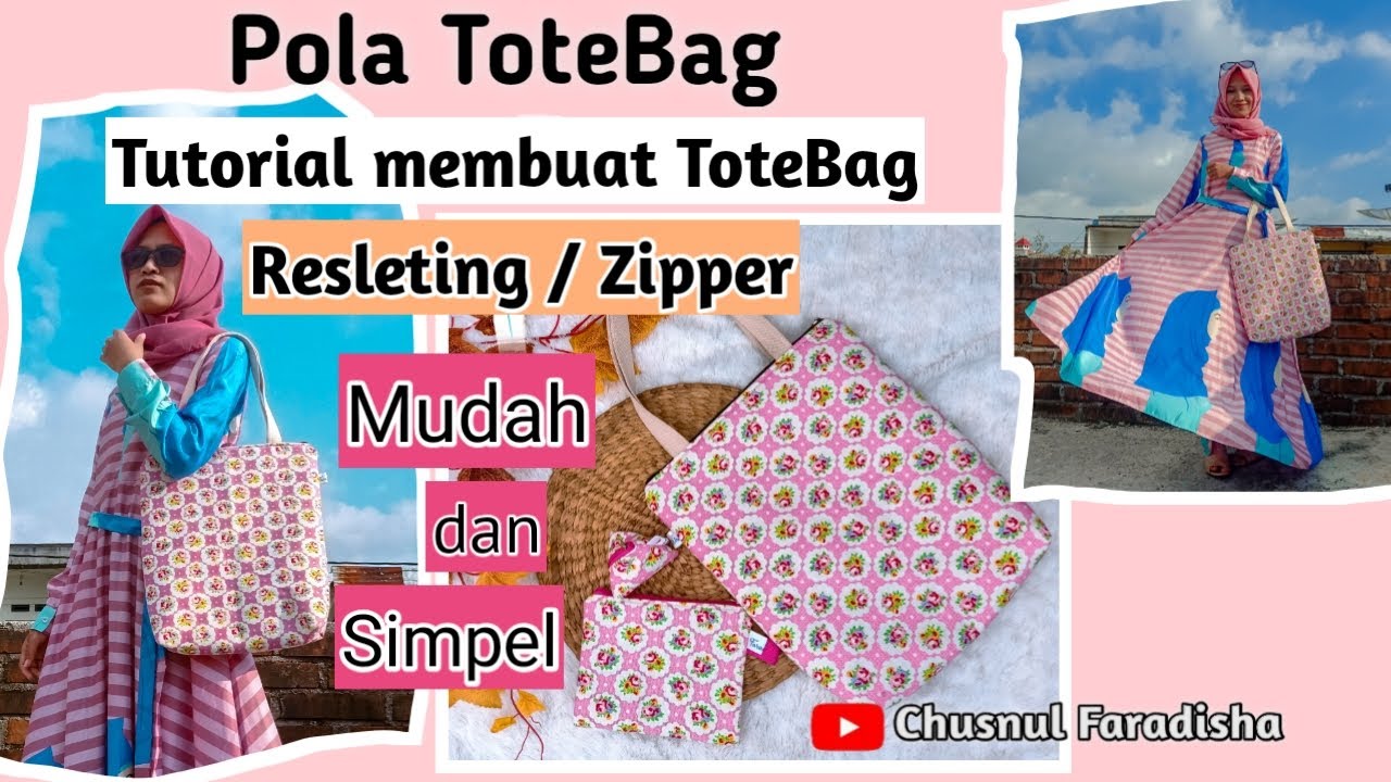 Detail Pola Tas Tote Bag Nomer 38