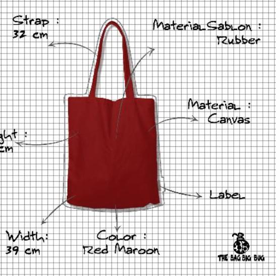 Detail Pola Tote Bag Resleting Nomer 5