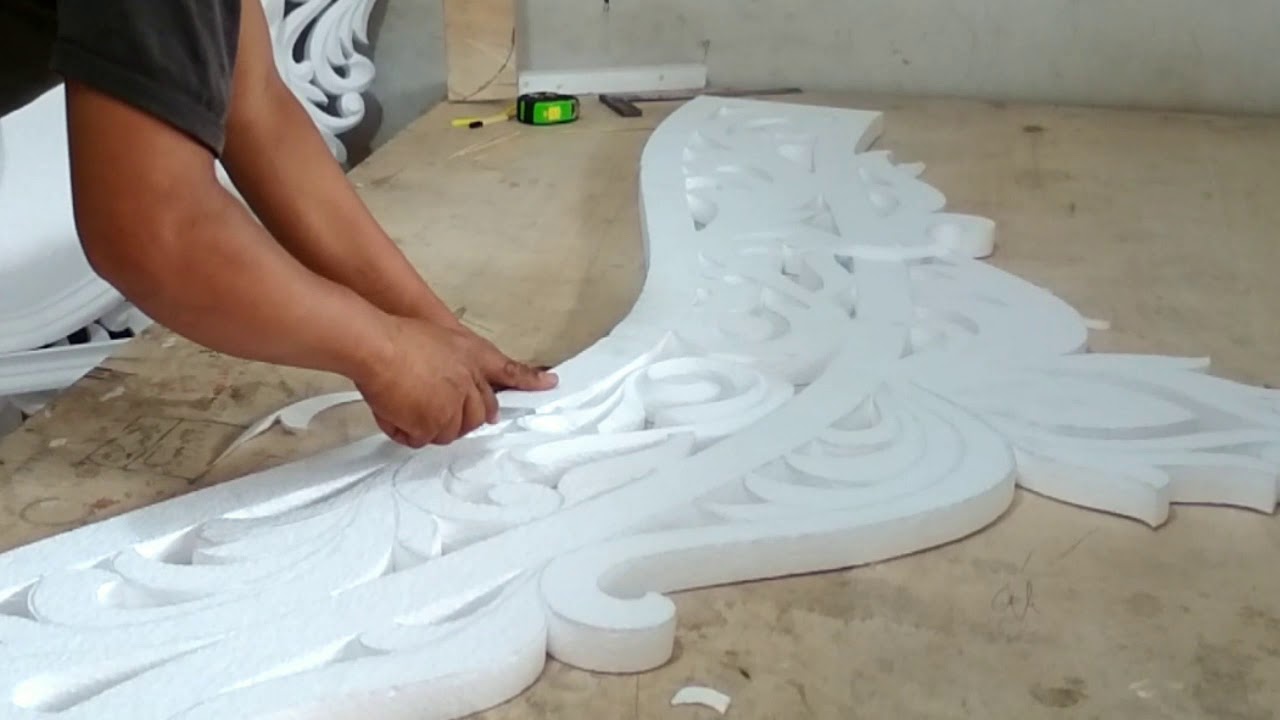 Detail Pola Ukiran Styrofoam Nomer 36