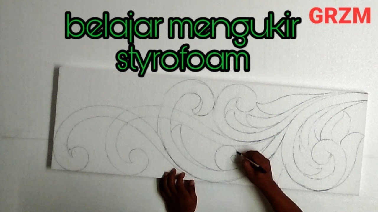 Detail Pola Ukiran Styrofoam Nomer 7