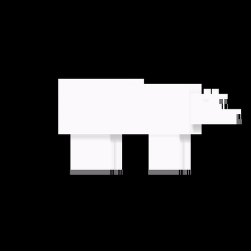 Detail Polar Bear Banner Minecraft Nomer 22