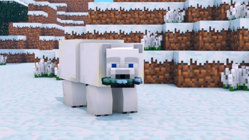 Detail Polar Bear Banner Minecraft Nomer 30