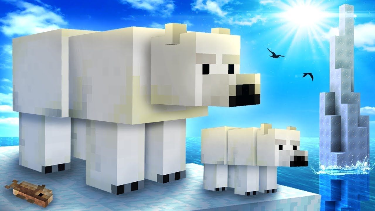 Detail Polar Bear Banner Minecraft Nomer 33