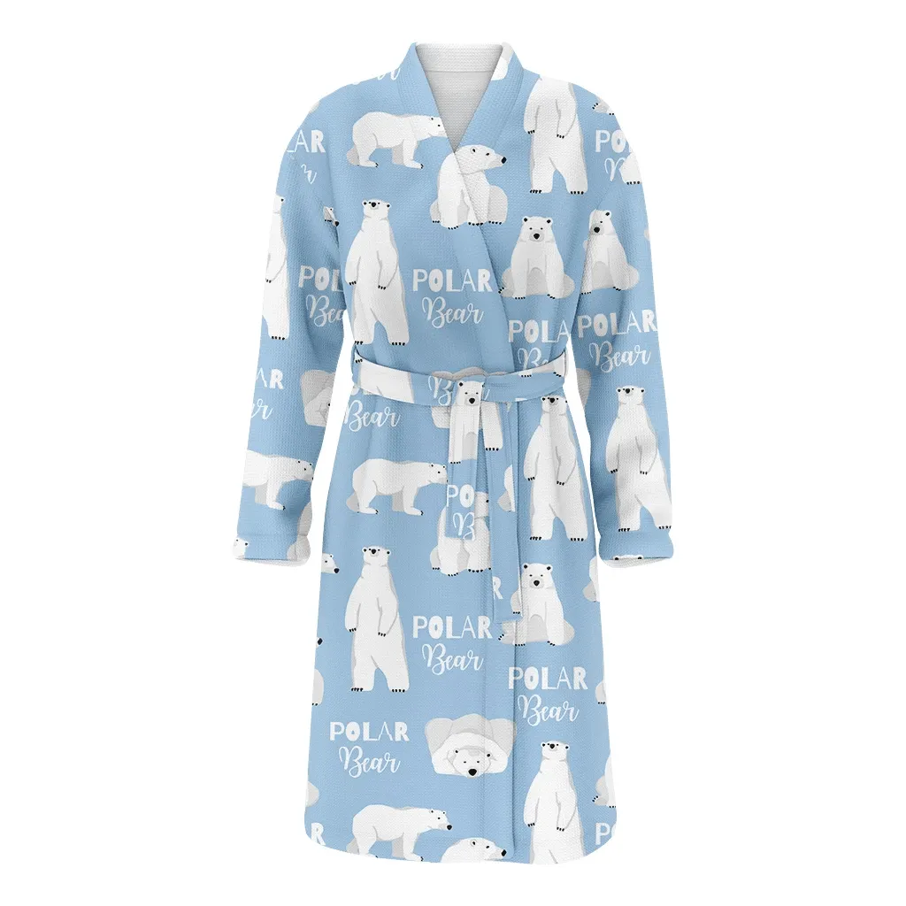 Detail Polar Bear Bathrobe Nomer 30