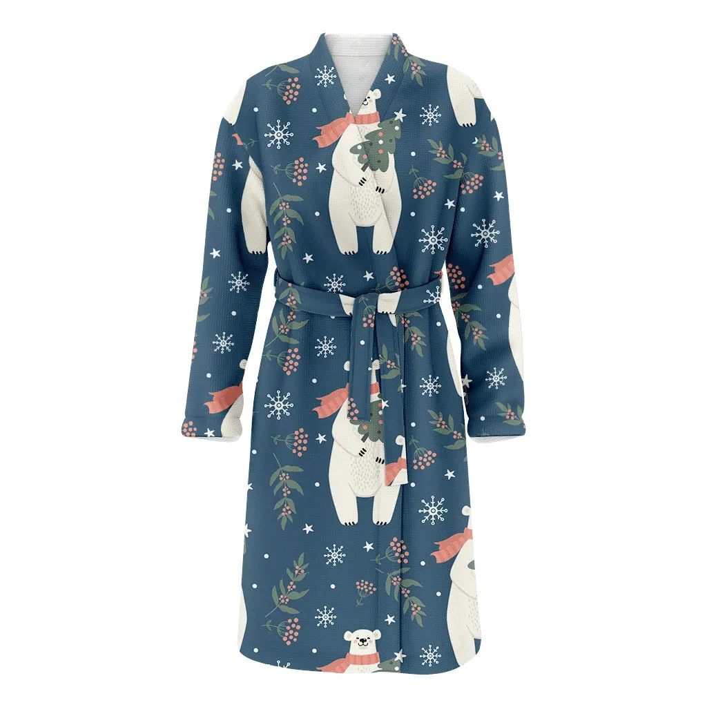 Detail Polar Bear Bathrobe Nomer 45
