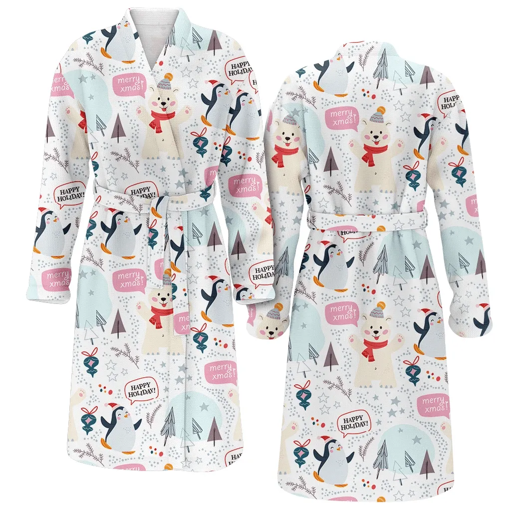 Detail Polar Bear Bathrobe Nomer 53
