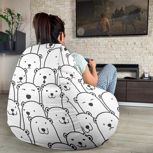 Detail Polar Bear Bean Bag Chair Nomer 55