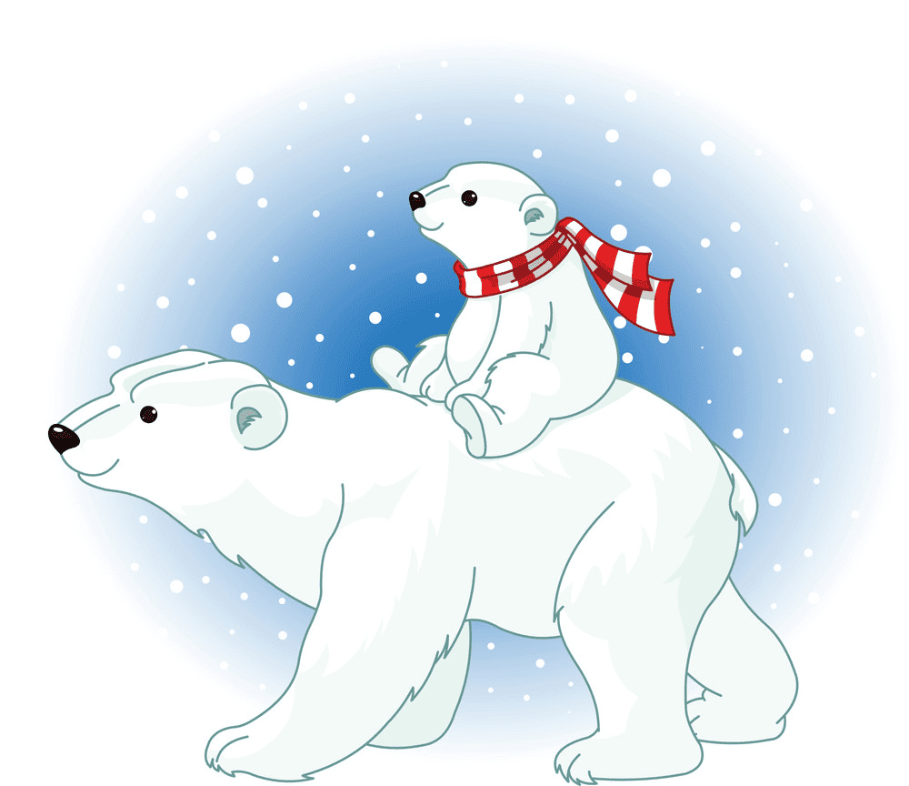 Detail Polar Bear Clipart Png Nomer 46