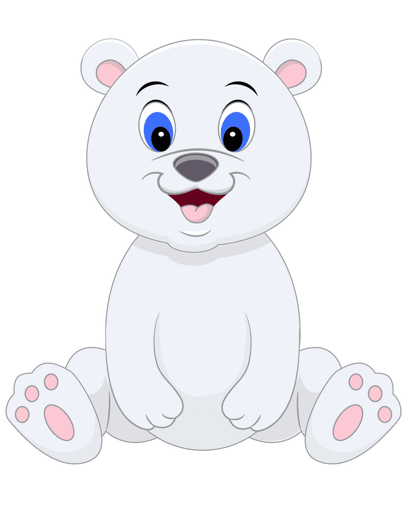 Detail Polar Bear Clipart Png Nomer 52