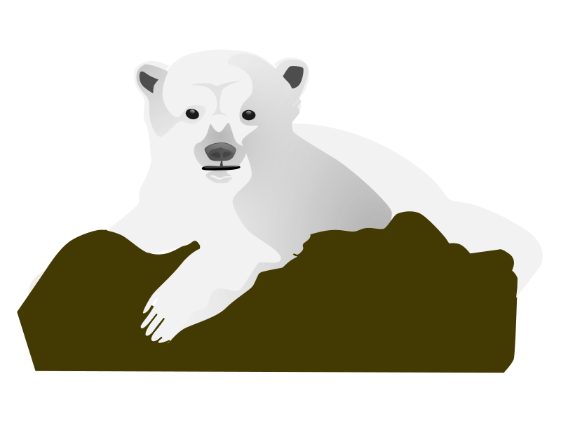 Detail Polar Bear Clipart Transparent Nomer 33