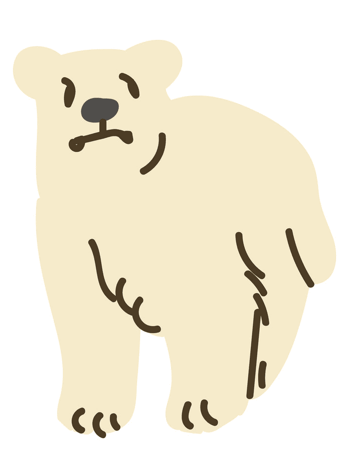 Detail Polar Bear Clipart Transparent Nomer 46