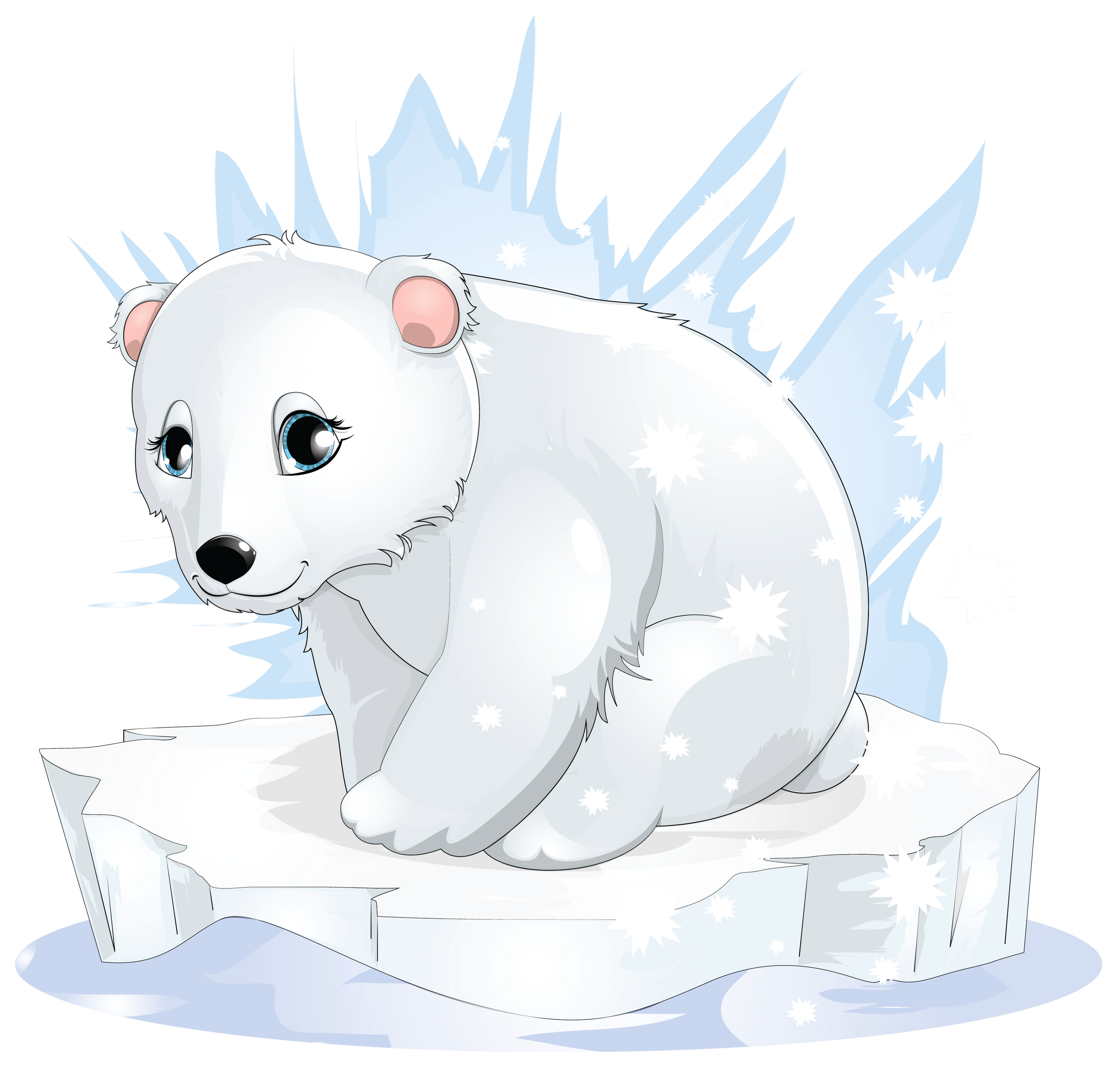 Detail Polar Bear Clipart Transparent Nomer 50