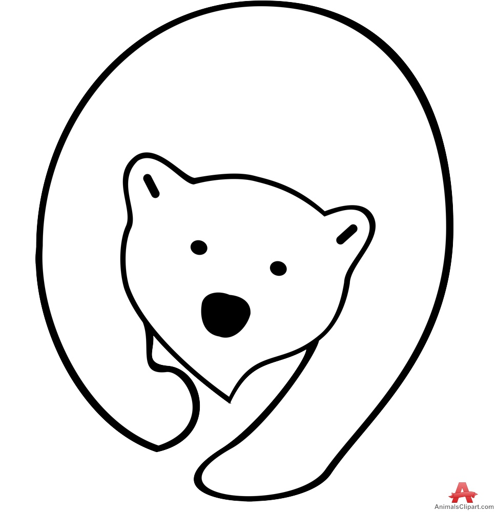 Detail Polar Bear Face Clipart Nomer 35