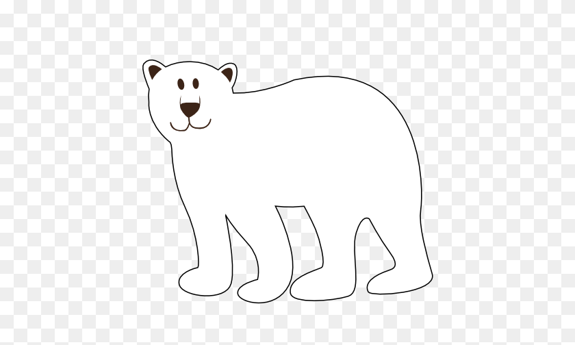 Detail Polar Bear Face Clipart Nomer 38