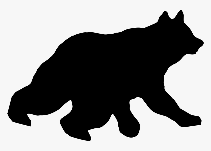 Detail Polar Bear Silhouette Clip Art Nomer 31