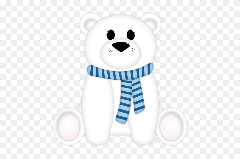 Detail Polar Bear Sitting Clipart Nomer 41