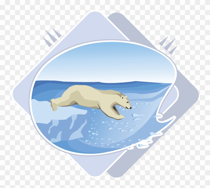 Detail Polar Bear Swimming Clipart Nomer 18
