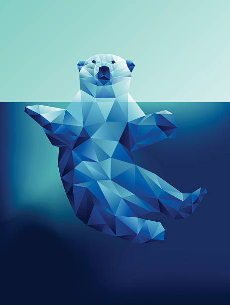 Detail Polar Bear Swimming Clipart Nomer 7