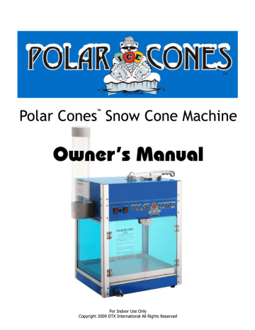 Detail Polar Cones Snow Cone Machine Nomer 53