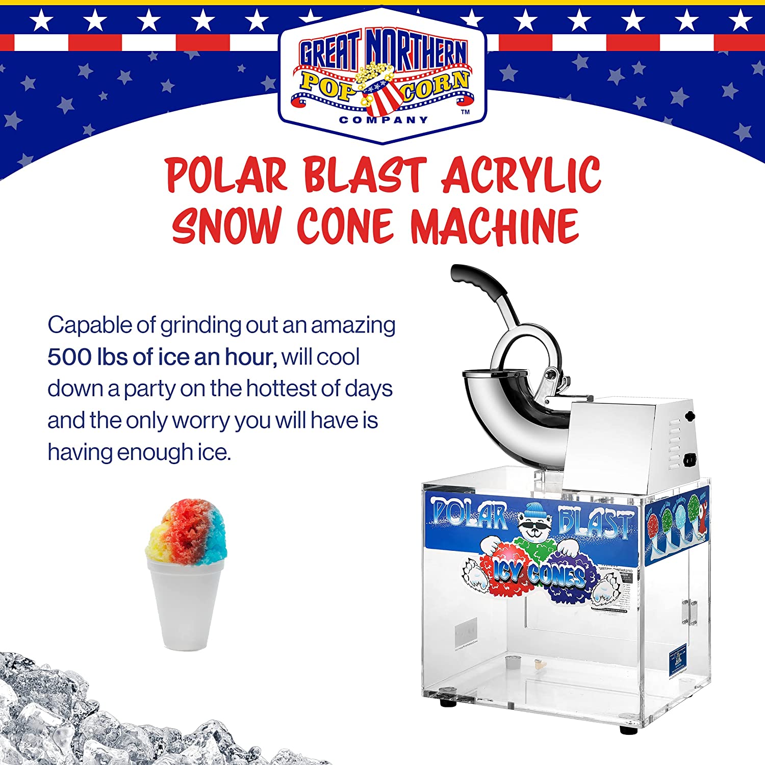 Detail Polar Cones Snow Cone Machine Nomer 10