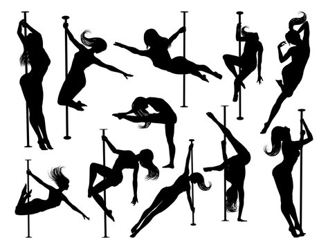 Detail Pole Dance Silhouette Images Nomer 41