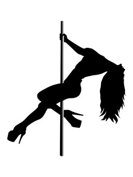 Detail Pole Dancing Silhouette Images Nomer 15