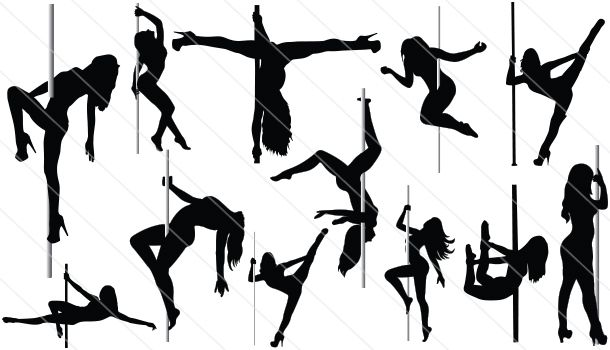 Detail Pole Dancing Silhouette Images Nomer 29