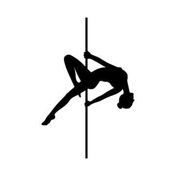 Detail Pole Dancing Silhouette Images Nomer 42