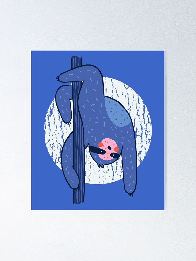 Detail Pole Dancing Sloth Nomer 16