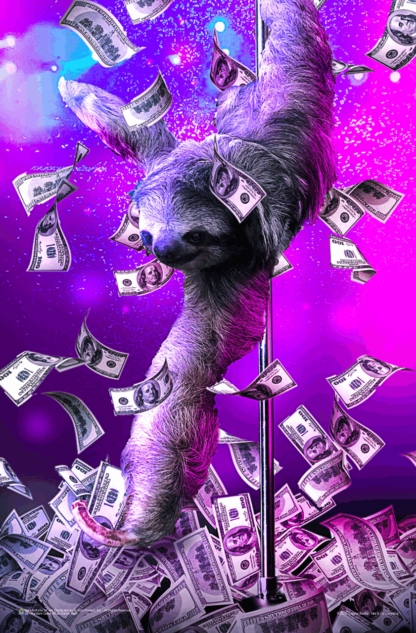 Detail Pole Dancing Sloth Nomer 3