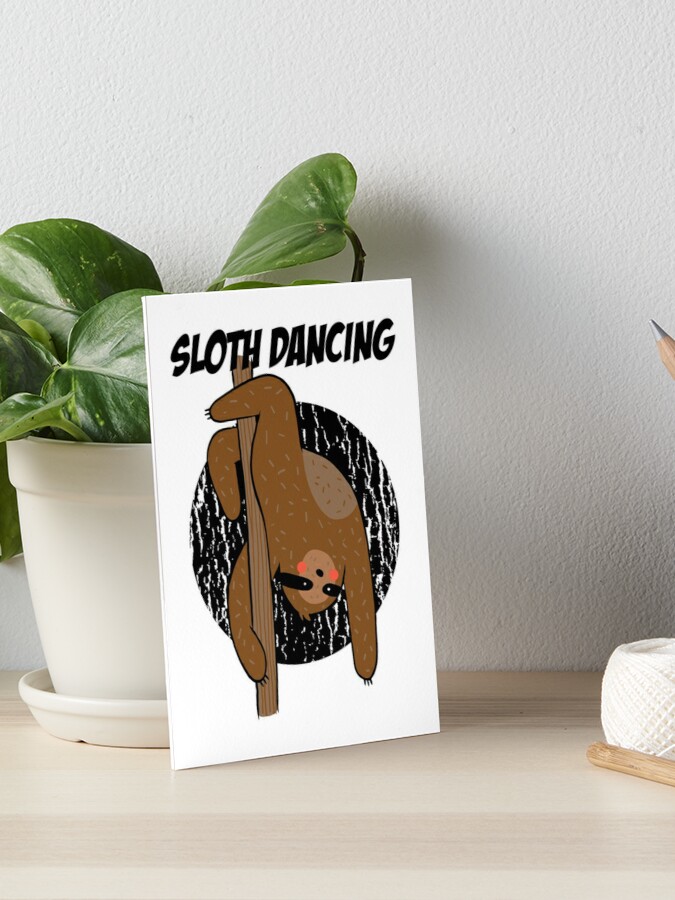 Detail Pole Dancing Sloth Nomer 36
