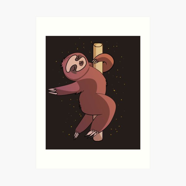 Detail Pole Dancing Sloth Nomer 38