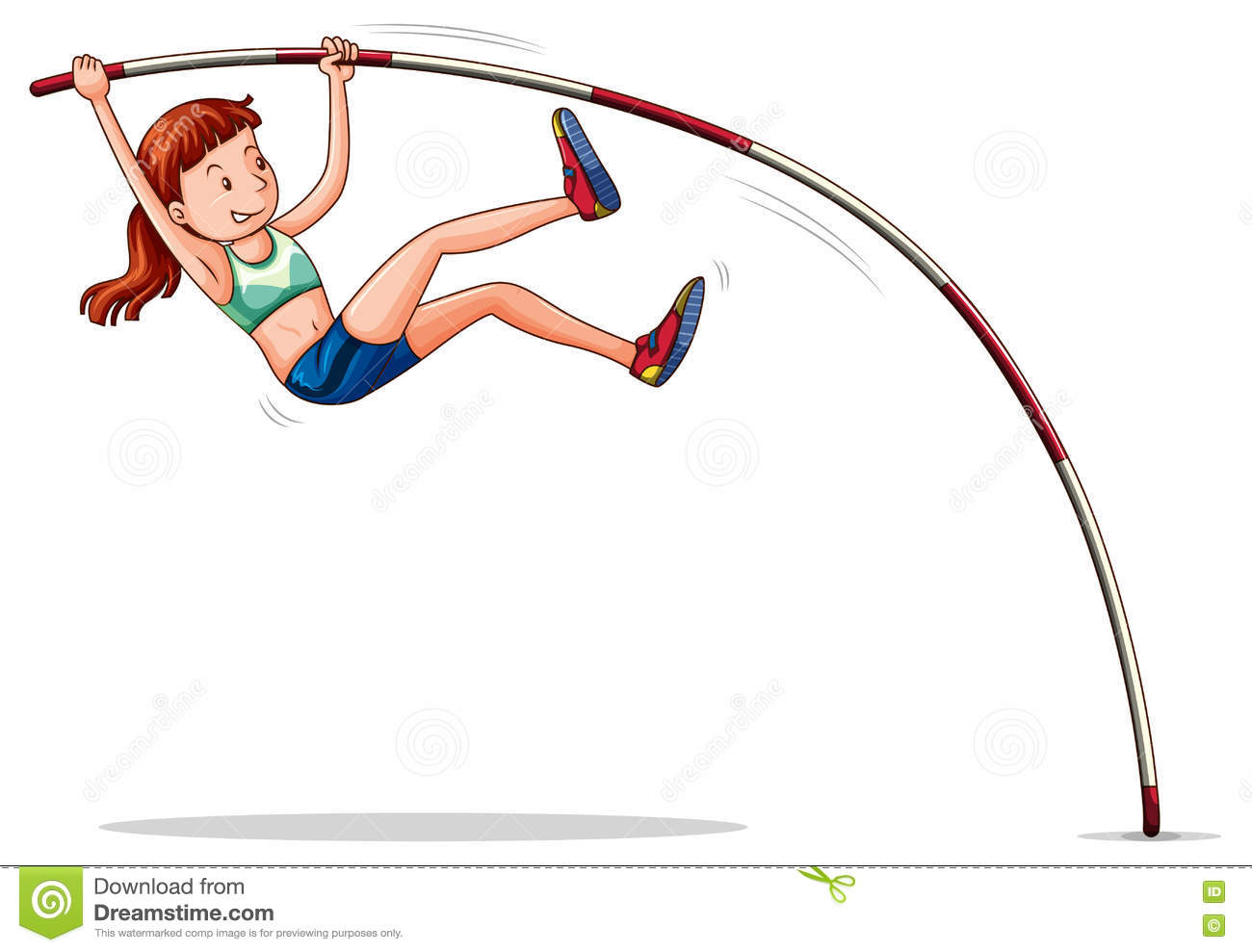 Detail Pole Vault Clipart Nomer 21