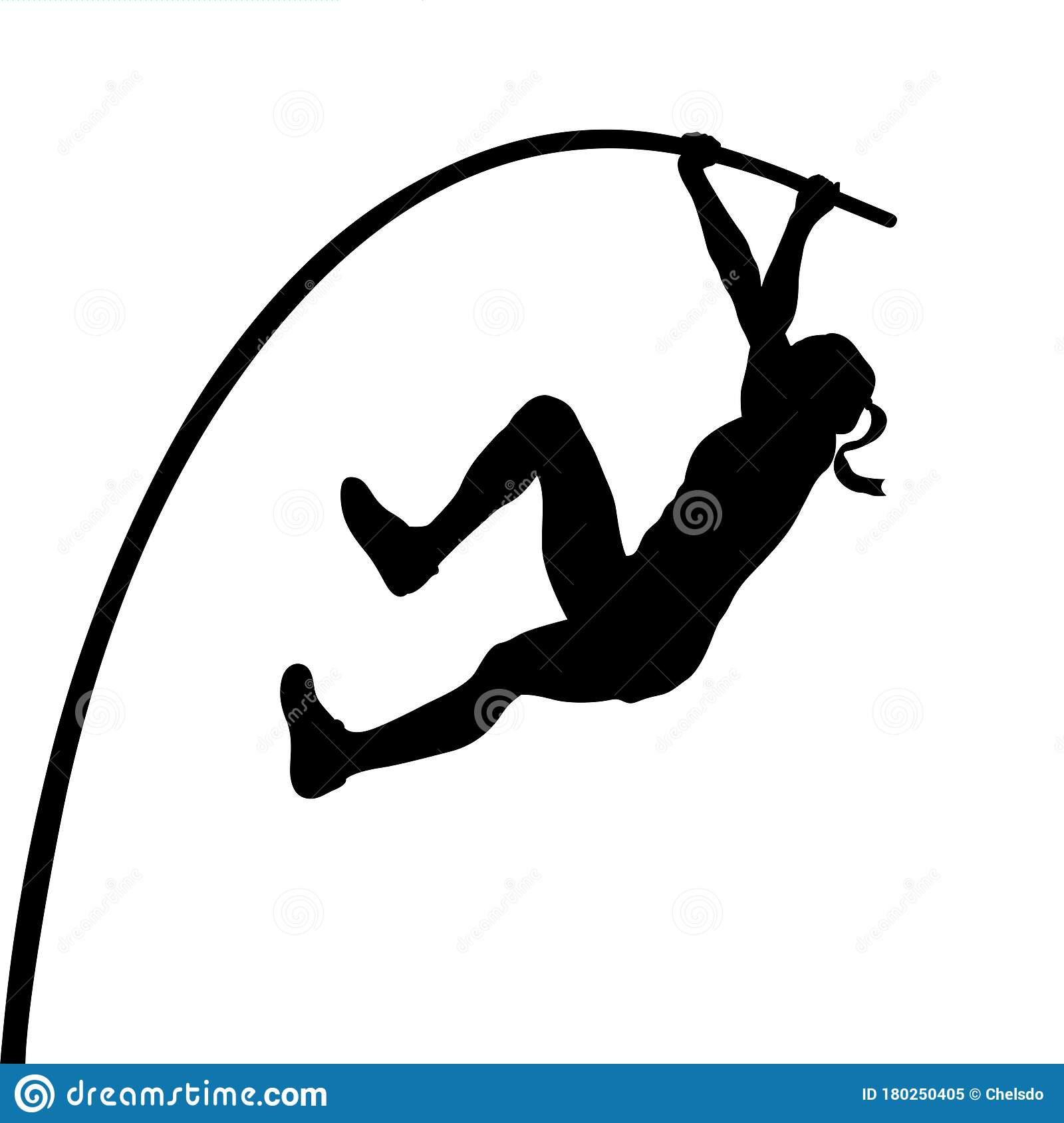 Detail Pole Vaulter Clipart Nomer 2