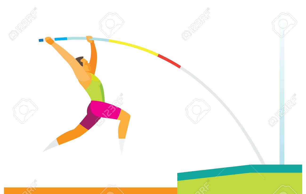 Detail Pole Vaulter Clipart Nomer 19