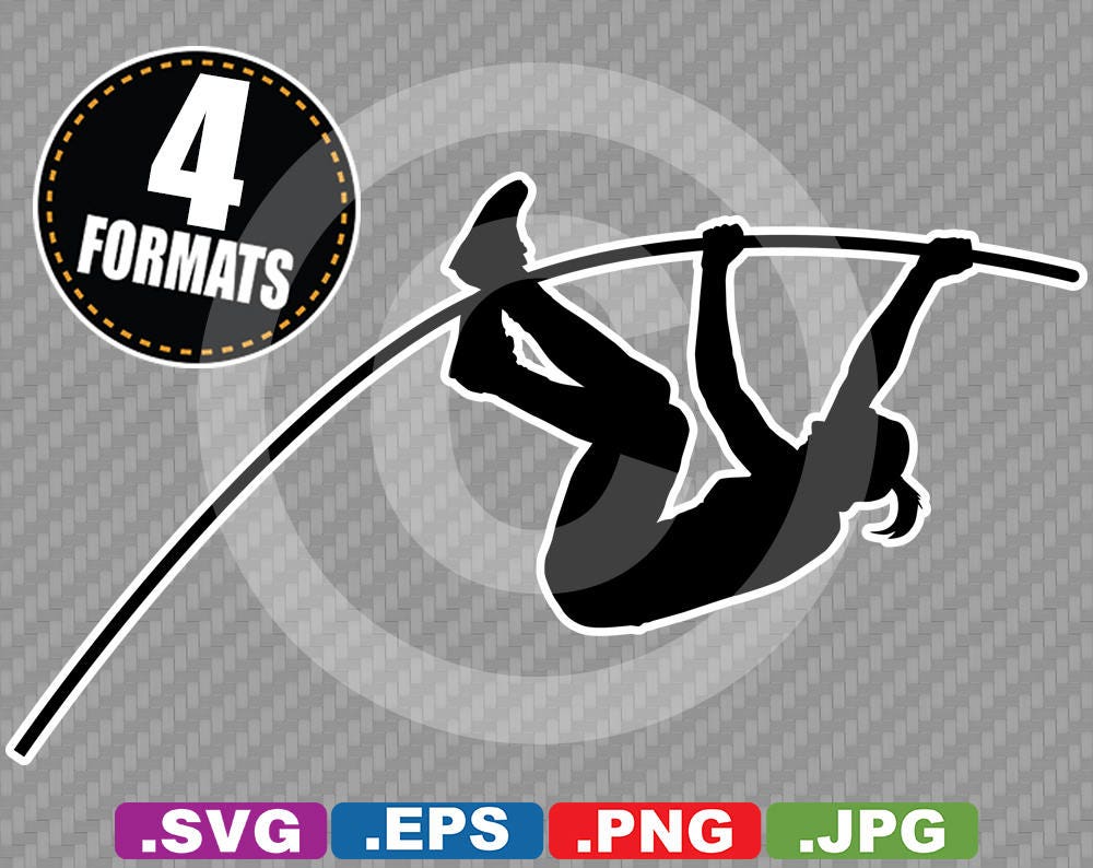 Detail Pole Vaulter Clipart Nomer 39