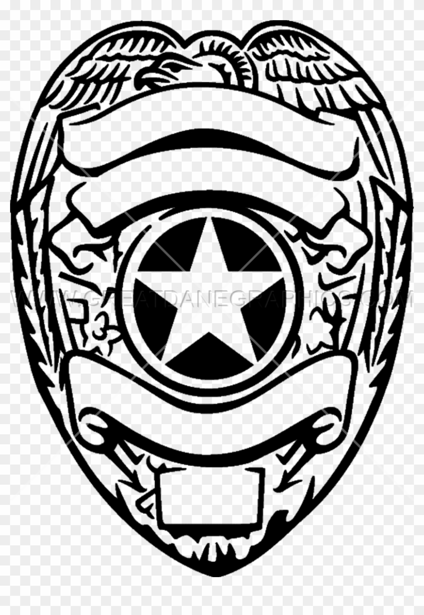 Detail Police Badge Template To Print Nomer 31