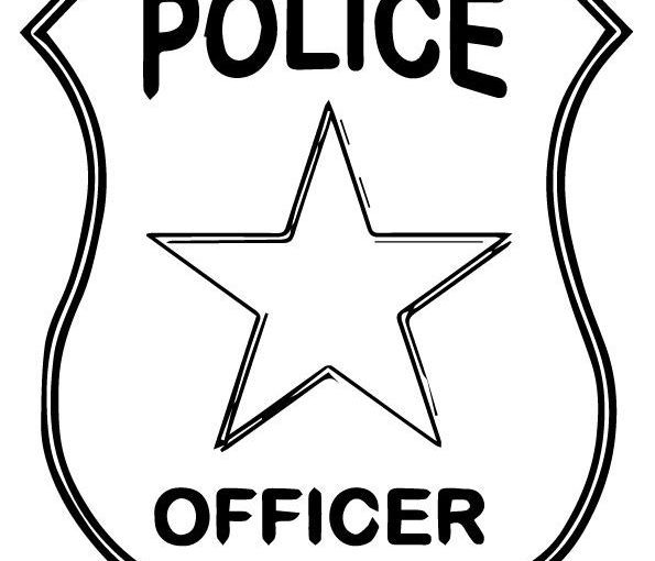 Detail Police Badge Template To Print Nomer 6