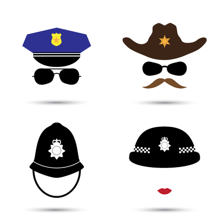 Detail Police Cap Clipart Nomer 36