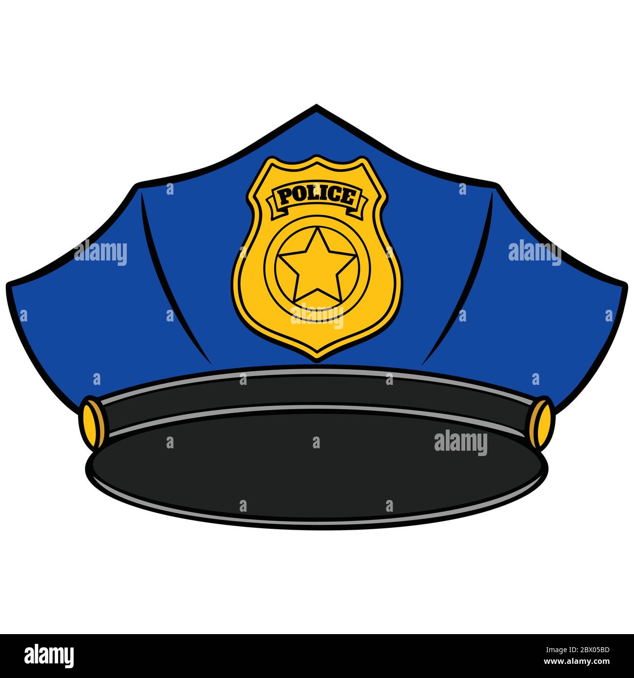 Detail Police Cap Clipart Nomer 48