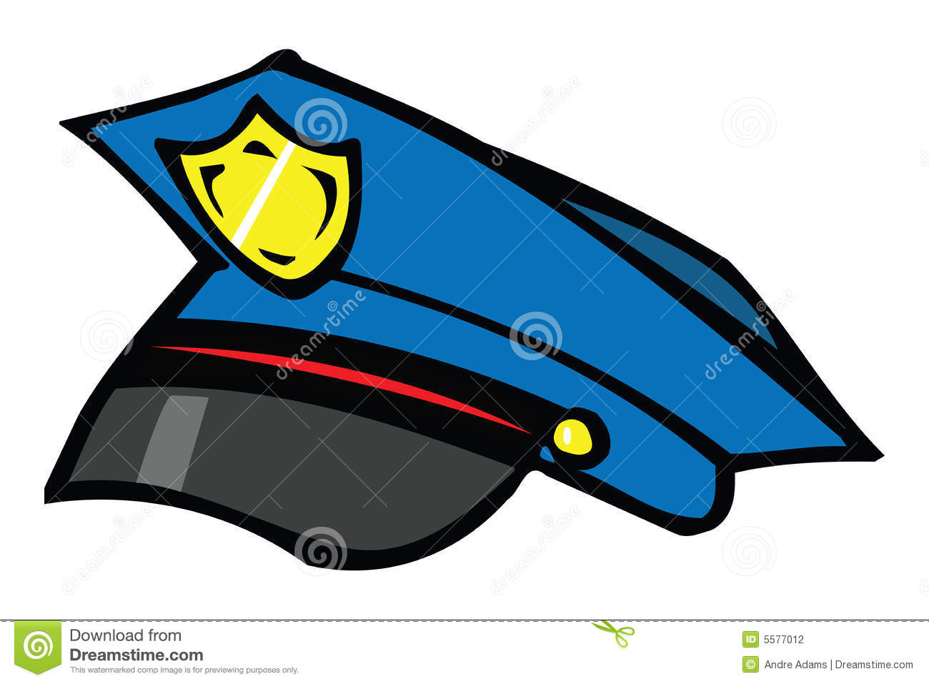 Detail Police Cap Clipart Nomer 51