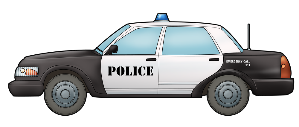 Detail Police Car Clipart Nomer 10