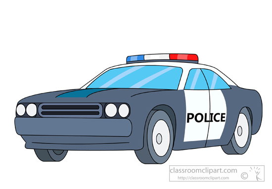 Detail Police Car Clipart Nomer 26