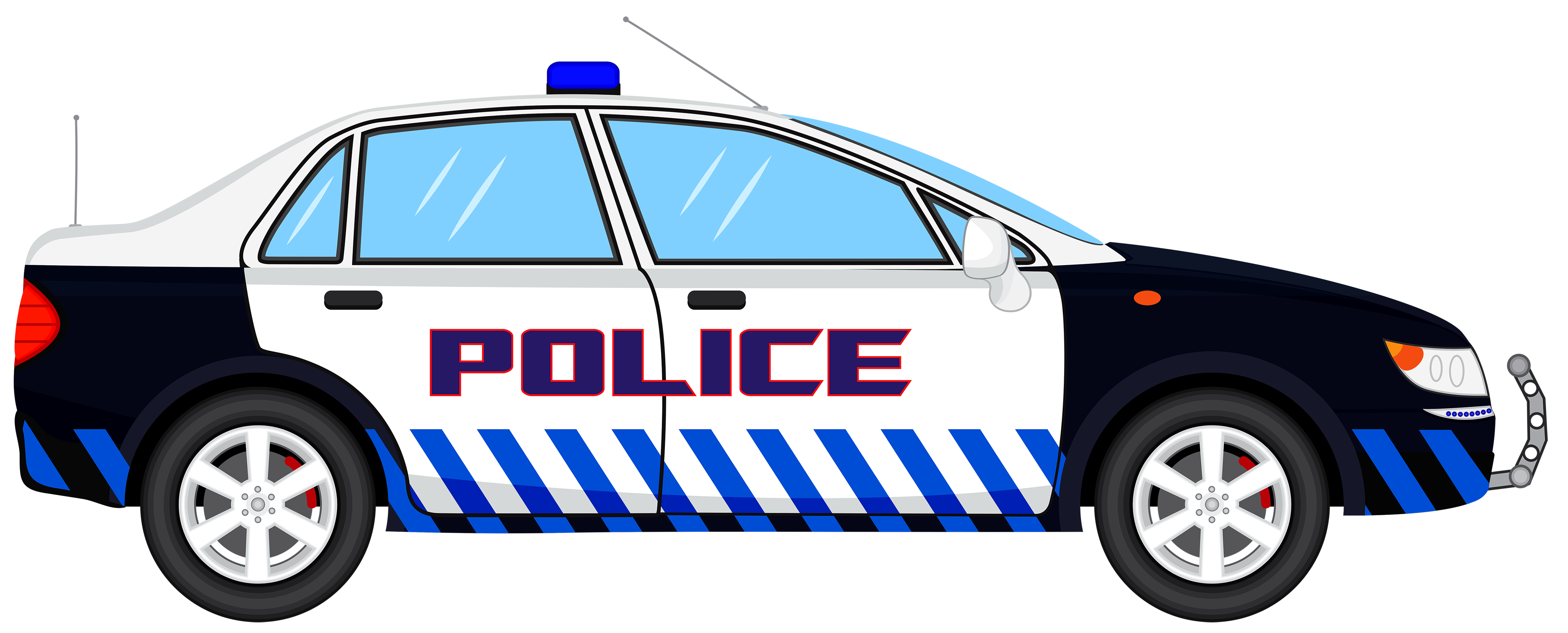 Detail Police Car Clipart Nomer 34