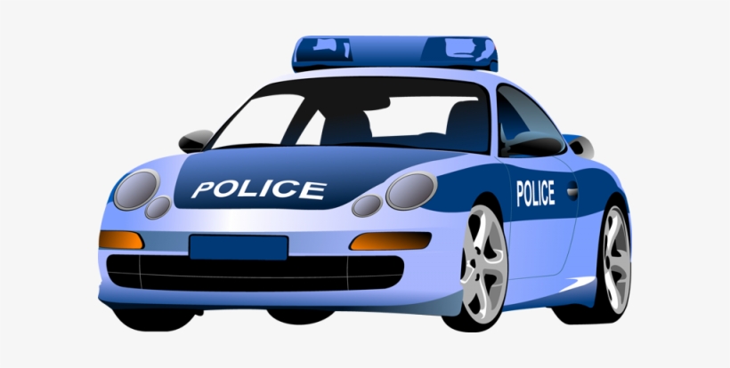 Detail Police Car Clipart Nomer 38