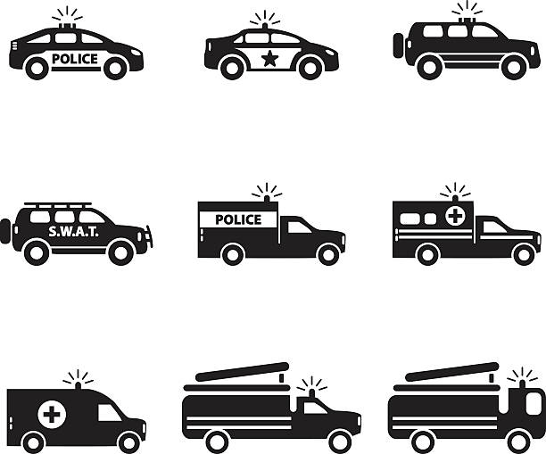 Detail Police Car Clipart Nomer 47