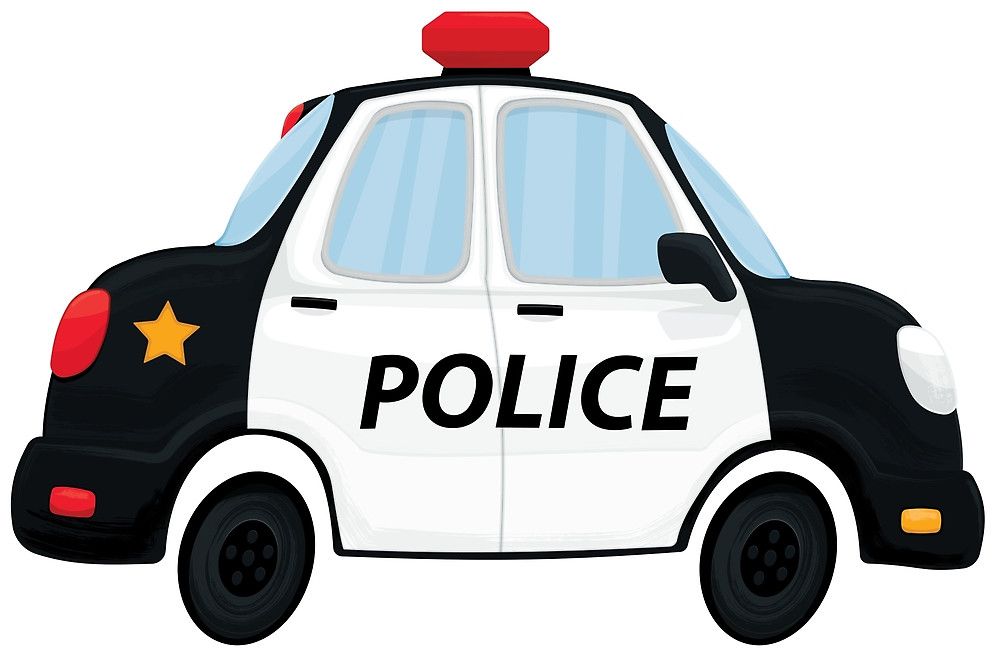 Detail Police Car Images Clip Art Nomer 33