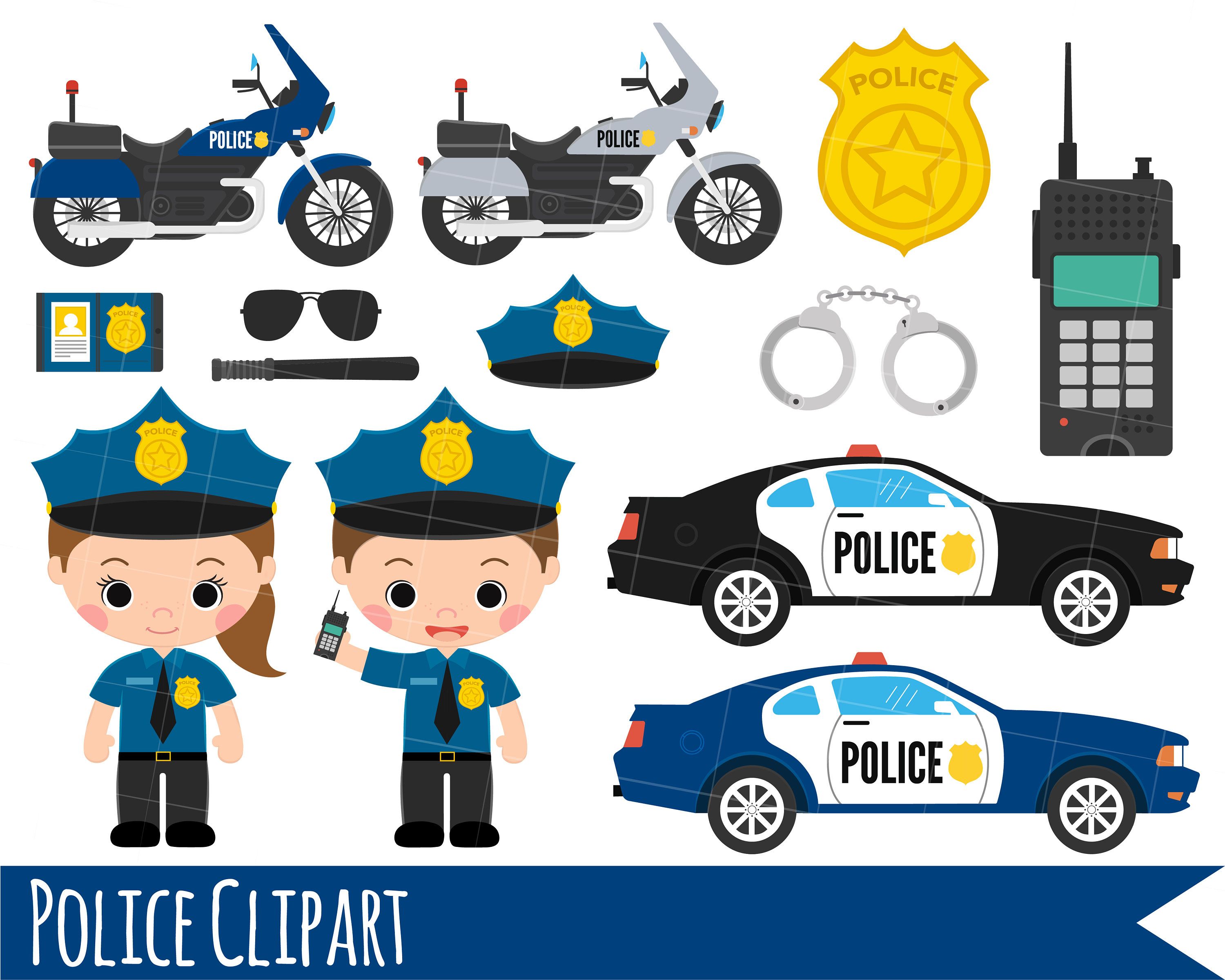 Detail Police Car Images Clip Art Nomer 44