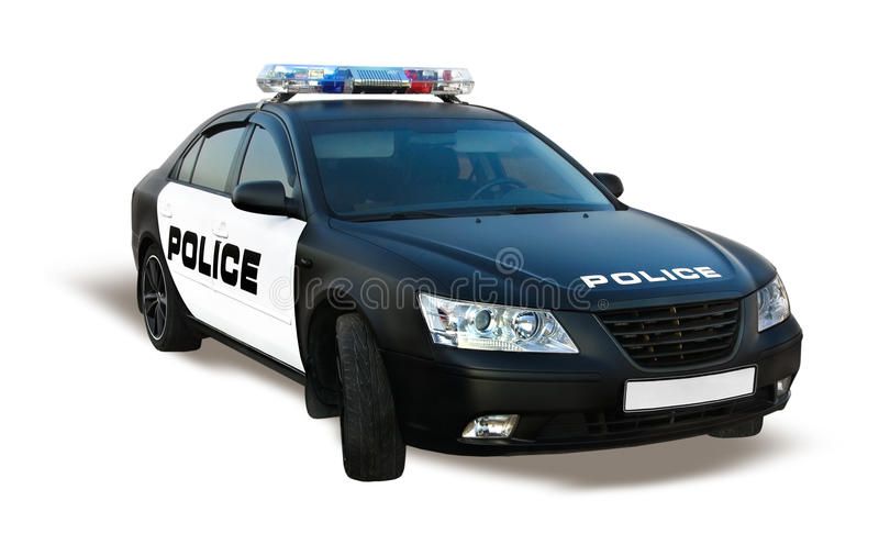 Detail Police Car White Background Nomer 17